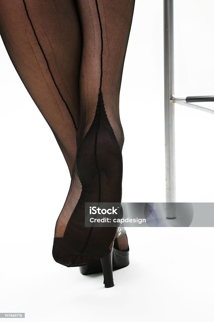 Calza le gambe - Foto stock royalty-free di Calze autoreggenti