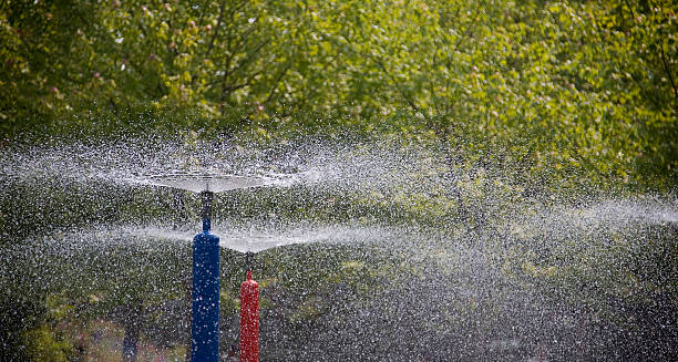 istock Water Park Sprinklers 147666625