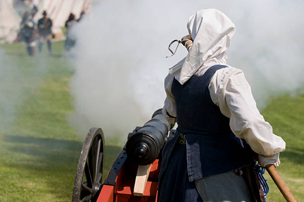 istock Cannon firing 147666651