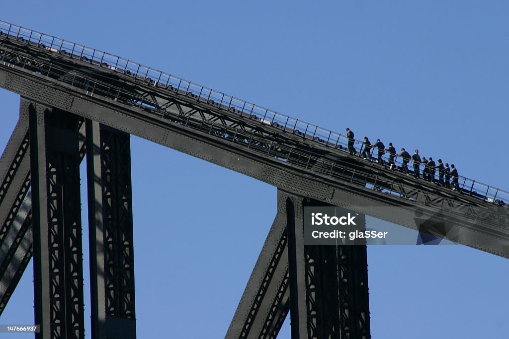 Escalada puente del puerto de 1 - Foto de stock de Puente del Puerto de Sidney libre de derechos