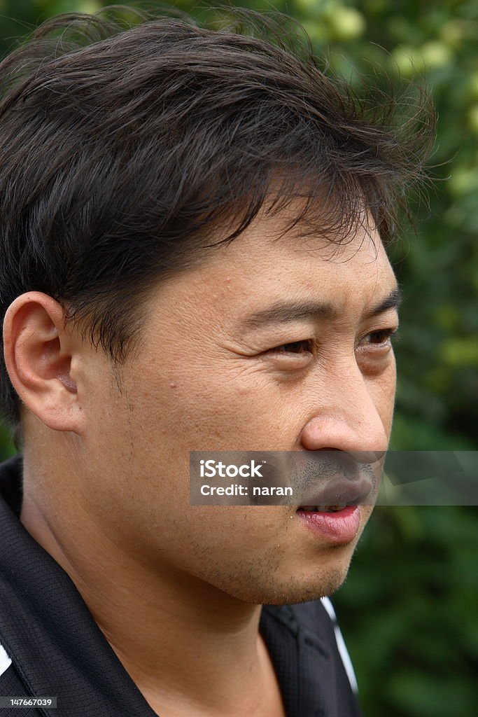 portrait of Asian young man Adult Stock Photo