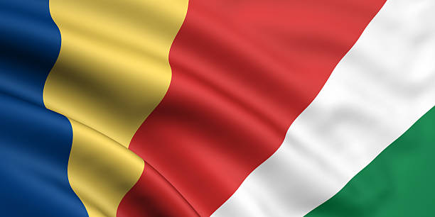 Flag Of Seychelles stock photo