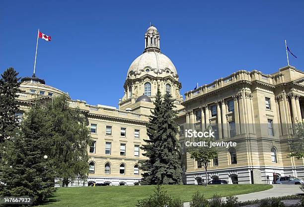 Del Parlamento Dellalberta - Fotografie stock e altre immagini di Alberta - Alberta, Ambientazione esterna, Architettura
