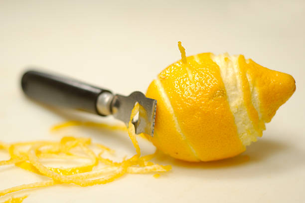 Lemon Zest stock photo