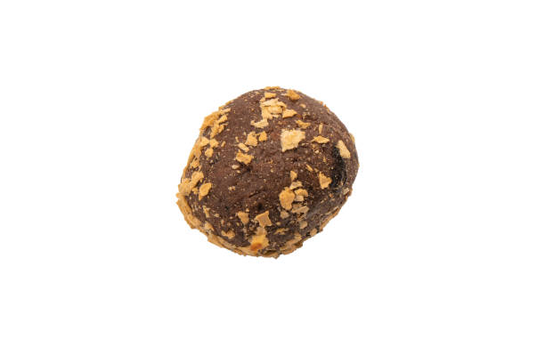 istock Chocolate cake isolated on a white background. 1476694264