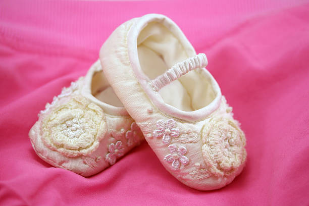 istock New born baby shoes 147670272