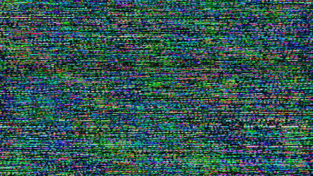 istock GLITCH - TV screen full of colorful diagonal noise, static and interference 1476704926