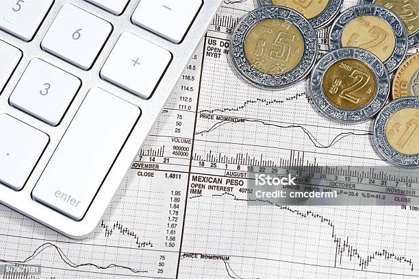 Biznes I Finanse - zdjęcia stockowe i więcej obrazów Kalkulator - Kalkulator, Meksykańskie peso, Bankowość
