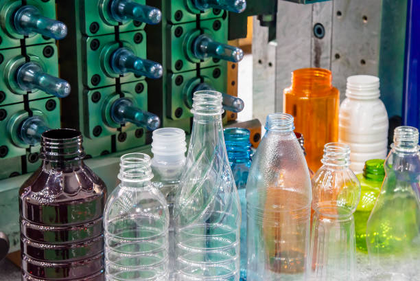 istock The various type of plastic bottles with injection mold background. 1476717703