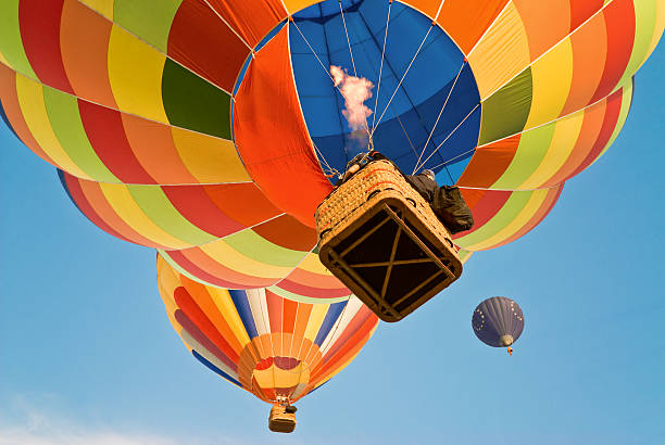 istock hot air balloon actioning the burner 147671941