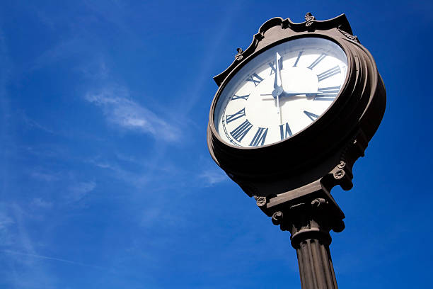 istock Street Clock in Downtown Plano, TX 147672276