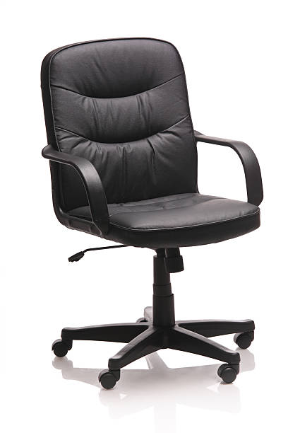 istock Image of a leather office chair 147672354