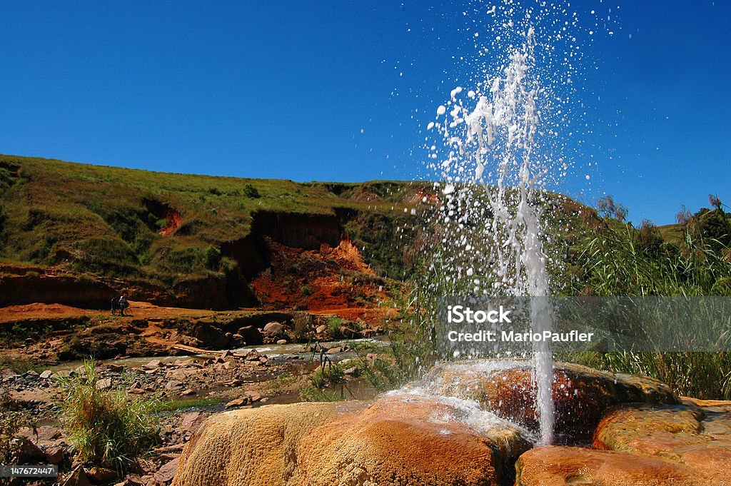 Geysir en Madagascar - Foto de stock de Agua libre de derechos