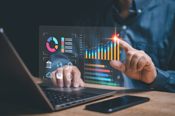 Abstract Financial Data Visualization