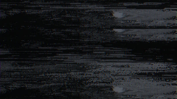 istock Glitch noise static television VFX pack. Visual video effects stripes background, CRT tv screen no signal glitch effect 1476730978