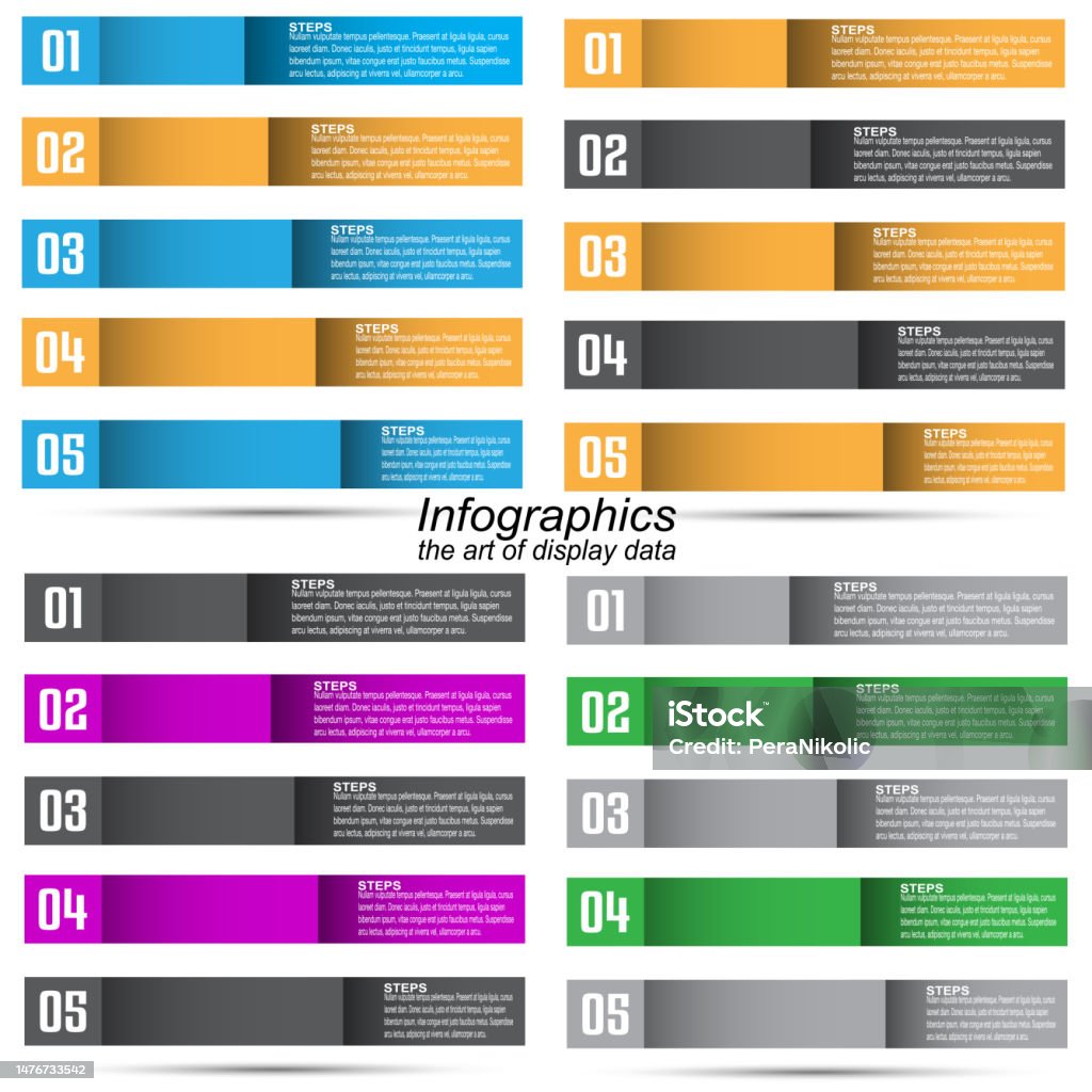 Display Ranking Collection Infographic Design Template Idea To Display Information ...