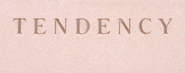 istock Word "Tendency" Carved in Sandstone 147673598