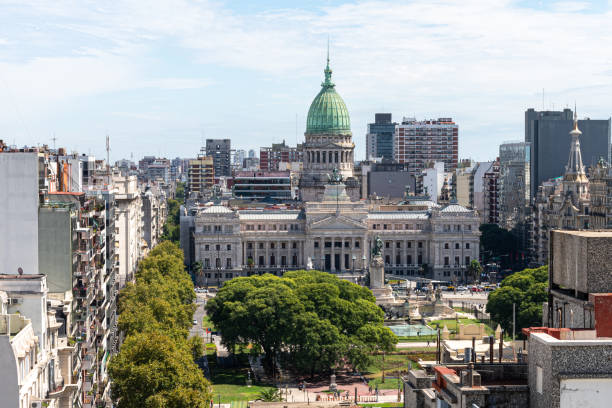 istock Buenos Aires Skyline with Congress Building 1476736605