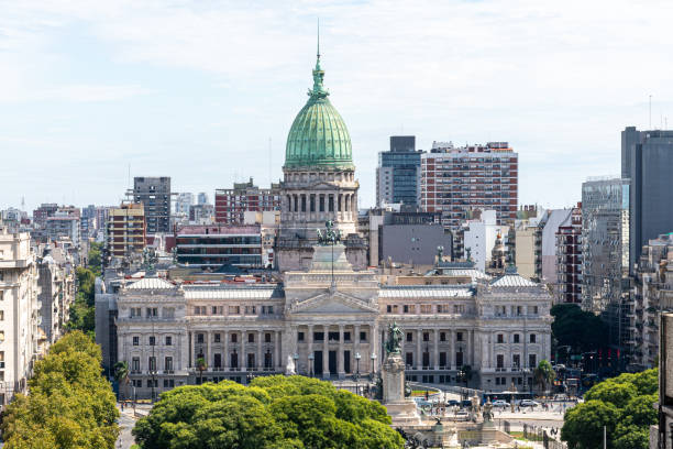 istock Buenos Aires Skyline with Congress Building 1476736608