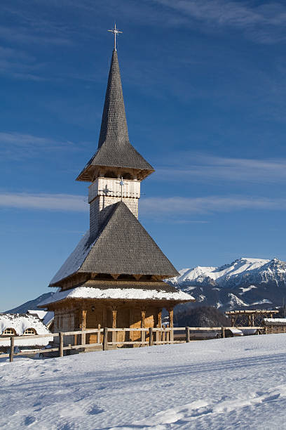 Church by Winter stock photo