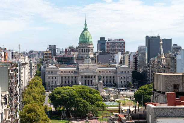 istock Buenos Aires Skyline with Congress Building 1476736647