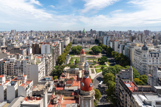 istock Buenos Aires Skyline with Congress Building 1476736654