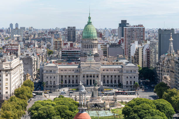 istock Buenos Aires Skyline with Congress Building 1476736854