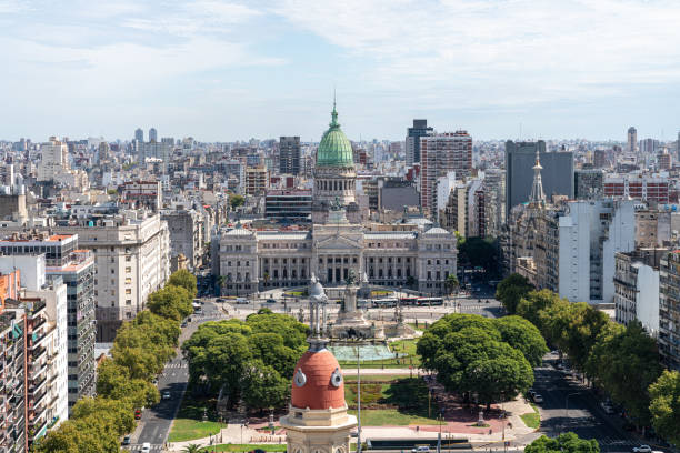 istock Buenos Aires Skyline with Congress Building 1476736929