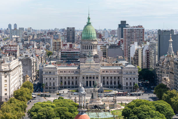 istock Buenos Aires Skyline with Congress Building 1476736930