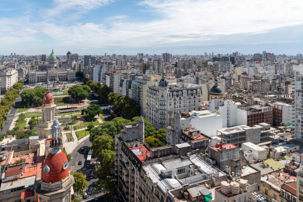 istock Buenos Aires Skyline with Congress Building 1476737037