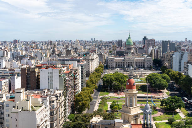 istock Buenos Aires Skyline with Congress Building 1476738166