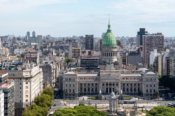 istock Buenos Aires Skyline with Congress Building 1476738193