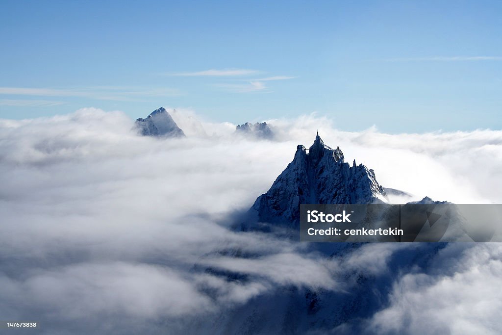 Aguille de midi - Foto stock royalty-free di Aiguille de Midi