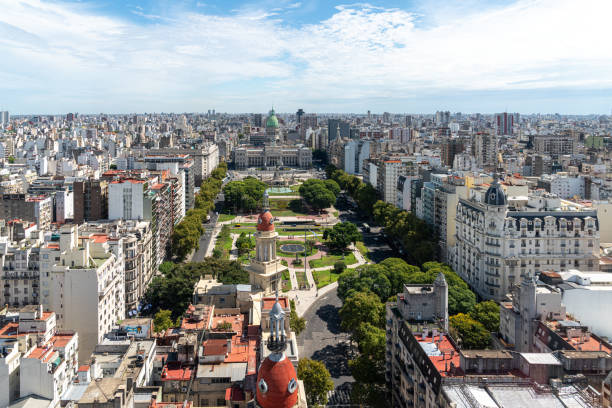 istock Buenos Aires Skyline with Congress Building 1476738394
