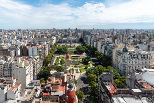 istock Buenos Aires Skyline with Congress Building 1476738435