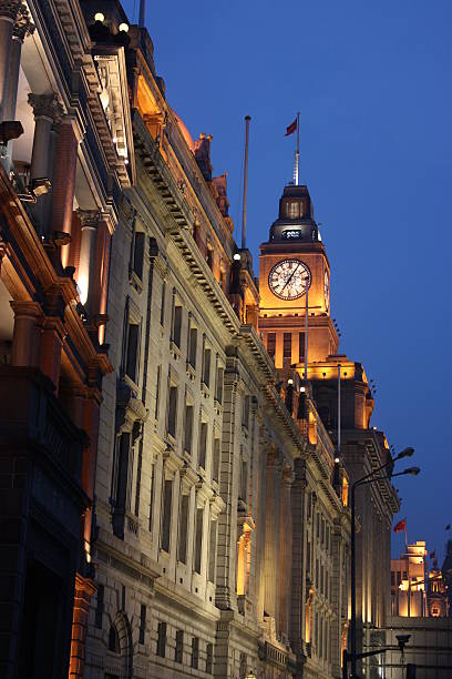 istock The Bund in Shanghai, China, at night 147673847
