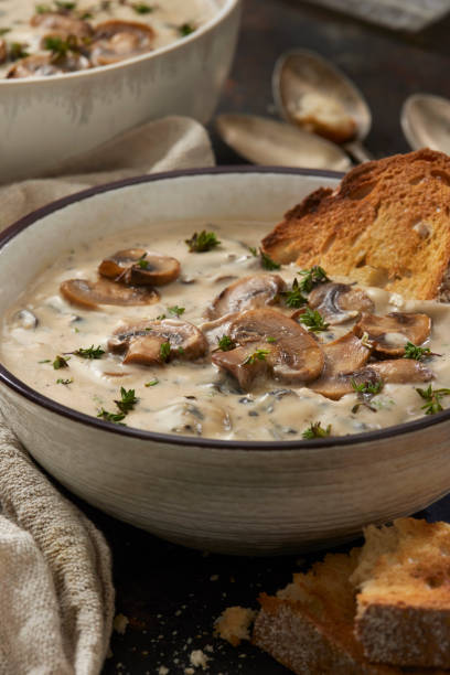 istock Creamy Wild Mushroom Soup 1476740312