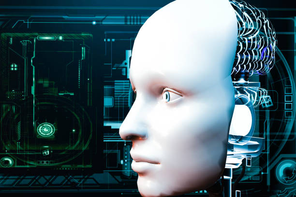 istock Bio-hybrid robots. Fusion between Robotics and biology. Biorobotics. 1476743643