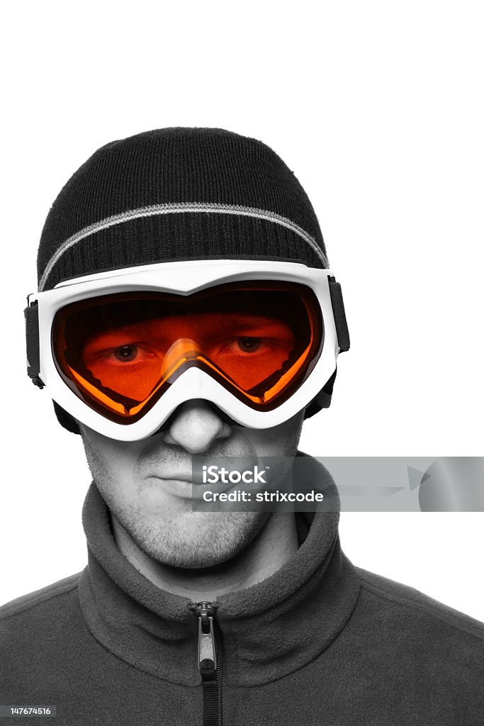 Ocultos Praticante de Snowboard - Royalty-free Adulto Foto de stock