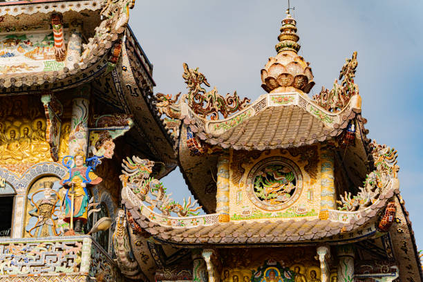 istock Buddhist glass pagoda. 1476747045