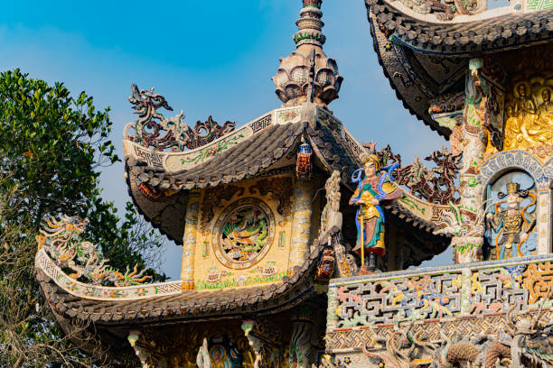 istock Buddhist glass pagoda. 1476747055