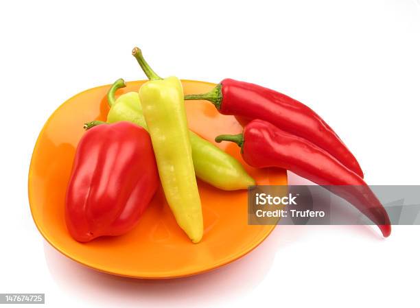 Pimientos Frescas Foto de stock y más banco de imágenes de Alimento - Alimento, Amarillo - Color, Comida sana