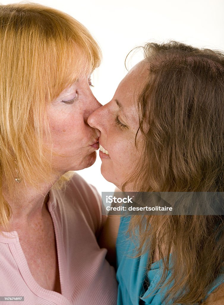 Lesbian Couple Kissing Stock Photo - Download Image Now - Adult, Adults  Only, Beautiful People - iStock