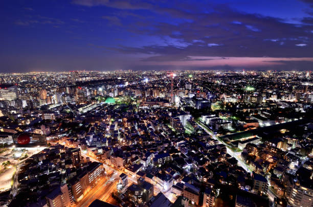 恵比寿ガーデンプレイスから見た東京の夜景