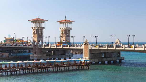istock Stanley Bridge on a sunny summer day, Alexandria, Egypt 1476753757