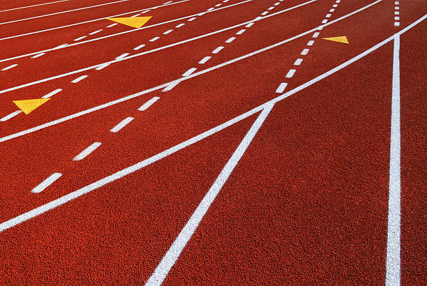 istock Sports Track Background 147675935