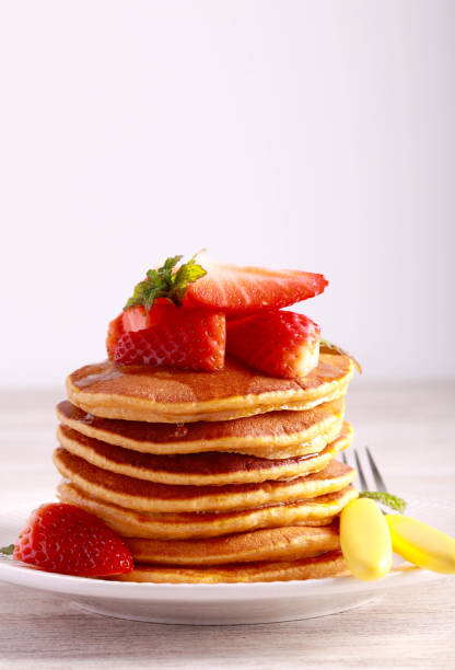 istock Sweet potato pancakes with honey 1476761796