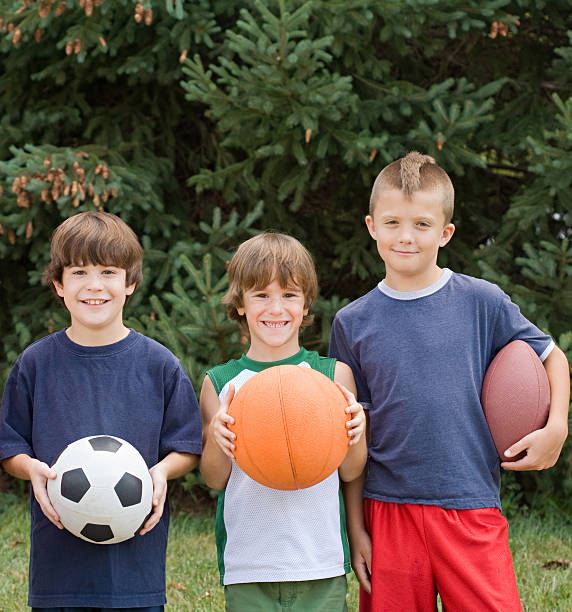 istock Boys With Sports Balls 147676419