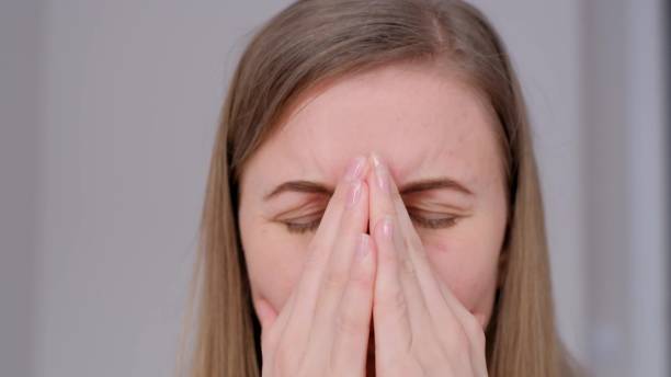 istock The woman feels hopeless and her confidence is low. Feeling panic attacks 1476769571