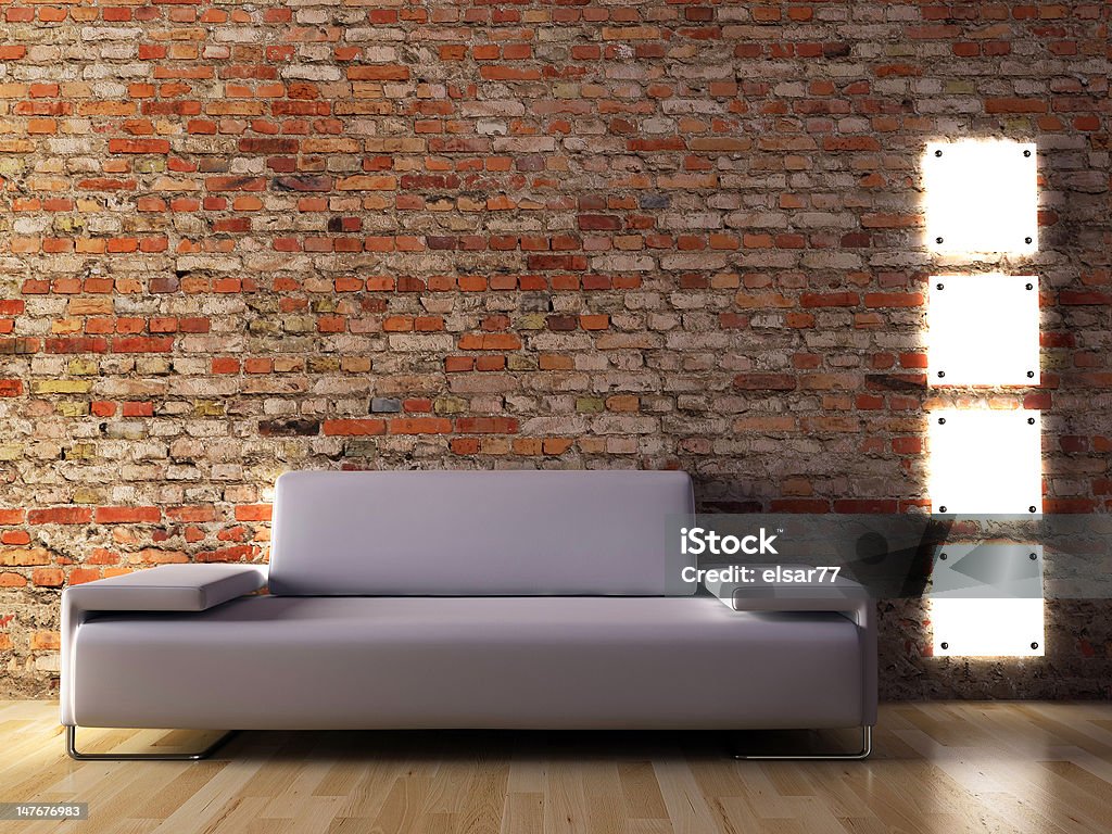 modern interior The image of a modern interior Comfortable Stock Photo